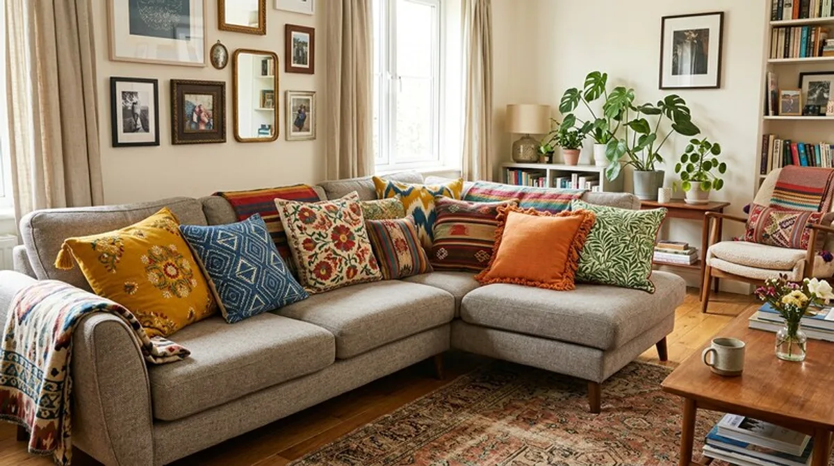 Pillows & Sofas: Living Room Trends & Savings