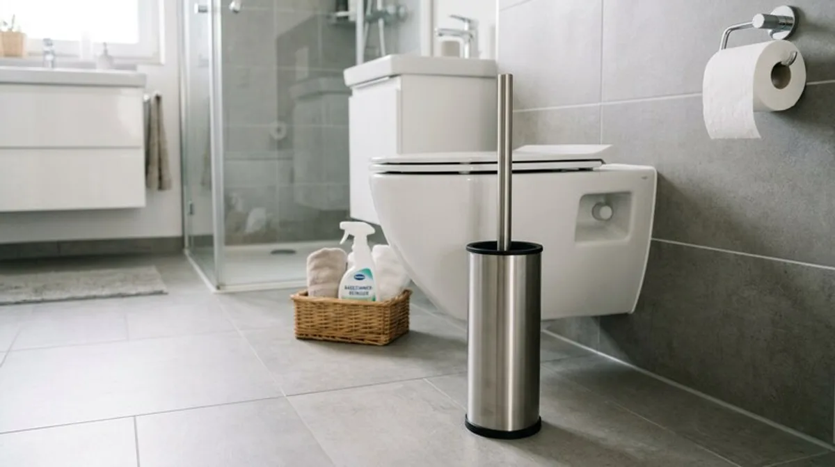 Toilet Brush for the Bathroom: Modern Design & Clever Storage