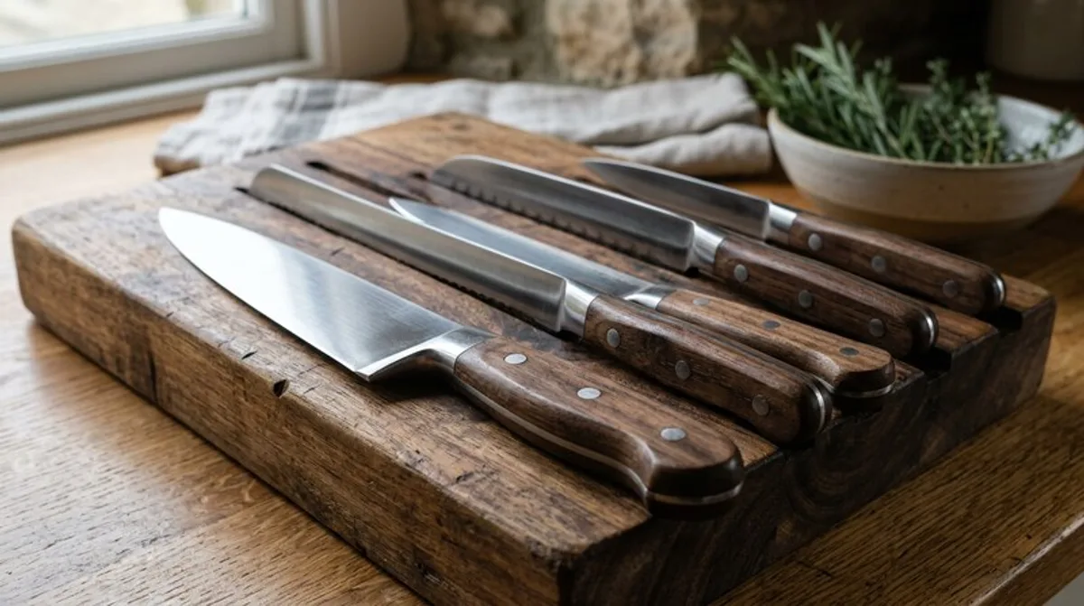 Ninja Foodi StaySharp Kitchen Knife Block w/Integrated Sharpener – 6 Pc Set with Scissors - W/Code via HSD/DFC - £116.99 W/Newsletter Signup
