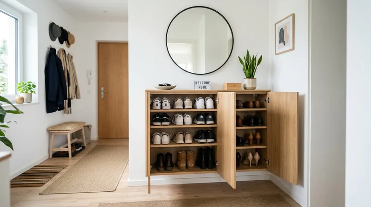 Modern Shoe Cabinet for the Entryway: Organization & Deals