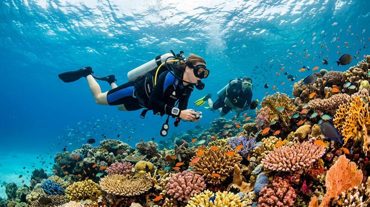 Diving Paradise: Coral Reefs & Underwater Worlds