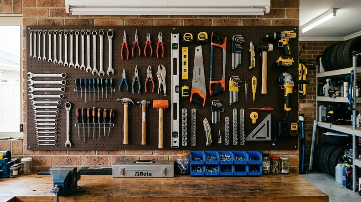 Garage Tool Wall: Organization & Clever Storage